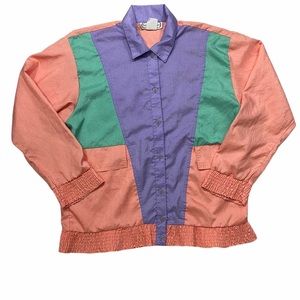 Vintage Pastel Windbreaker (S)